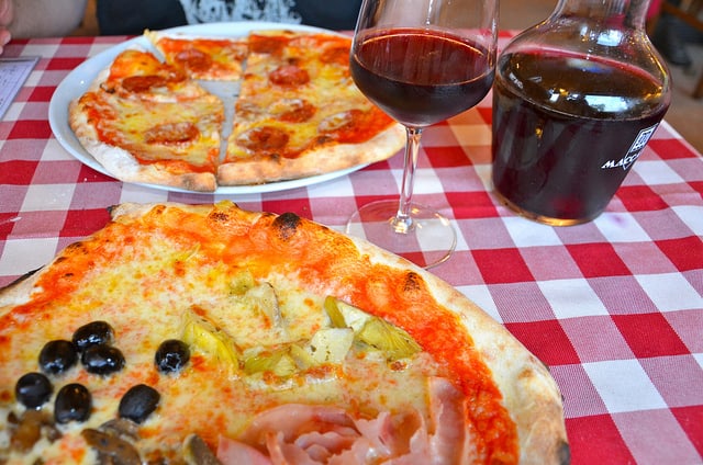 Pizza and Wine, the Perfect Match